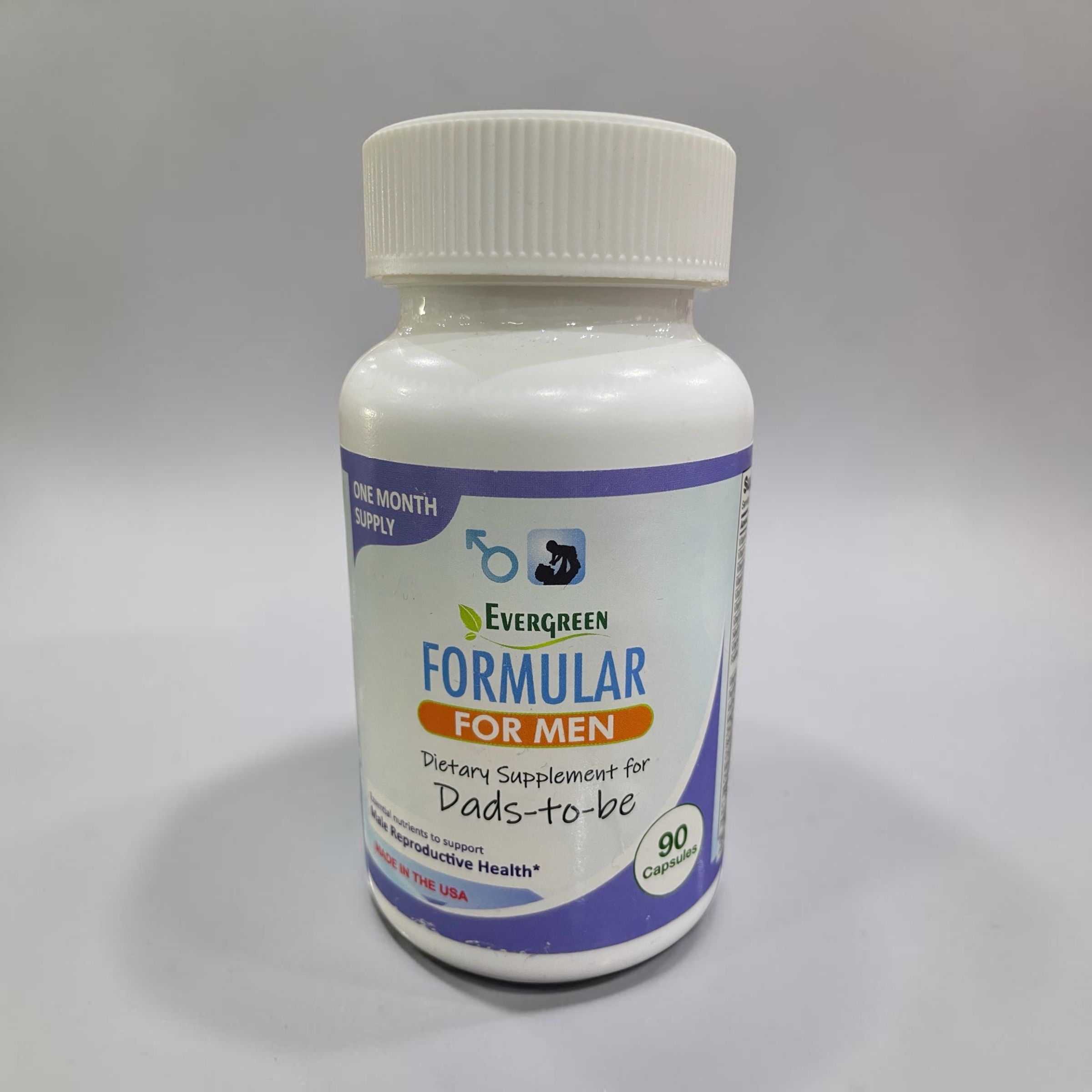EVERGREEN FORMULAR FOR MEN CAP (DAD TO BE)X90